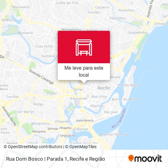 Rua Dom Bosco | Parada 1 mapa