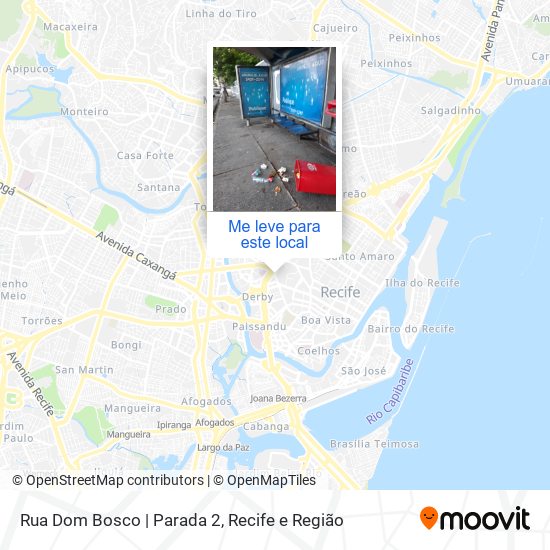 Rua Dom Bosco | Parada 2 mapa