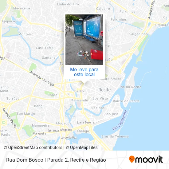 Rua Dom Bosco | Parada 2 mapa