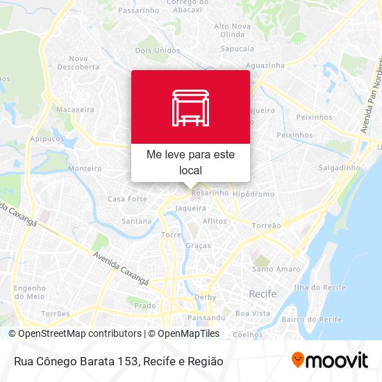 Rua Cônego Barata 153 mapa