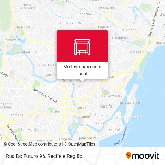 Rua Do Futuro 96 mapa