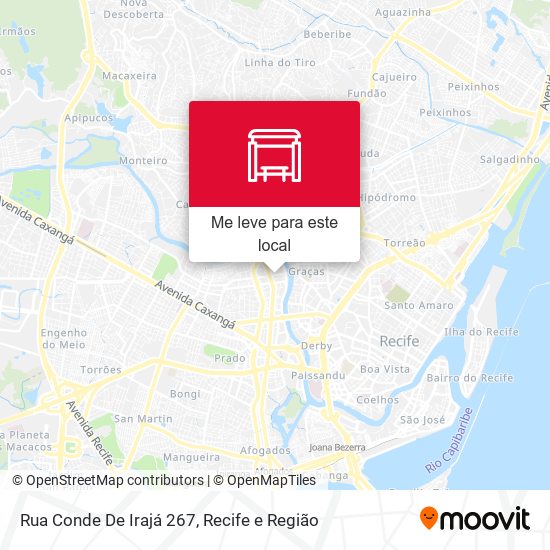 Rua Conde De Irajá 267 mapa