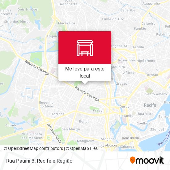 Rua Pauini 3 mapa