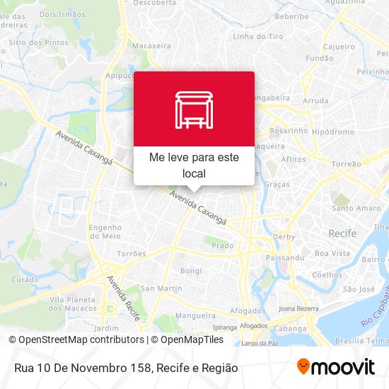 Rua 10 De Novembro 158 mapa