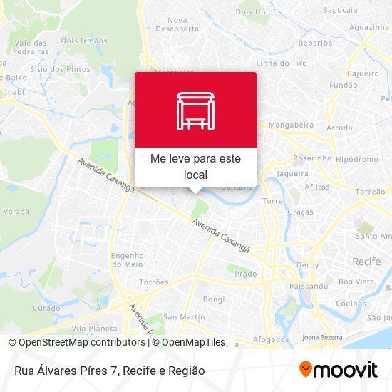 Rua Álvares Píres 7 mapa