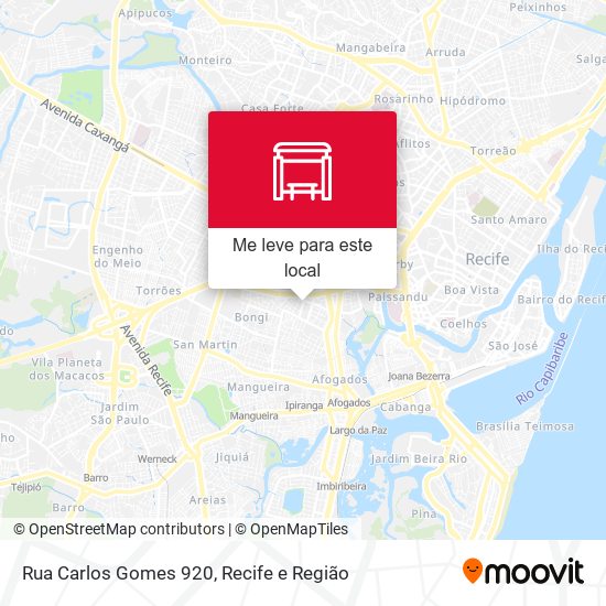 Rua Carlos Gomes 920 mapa