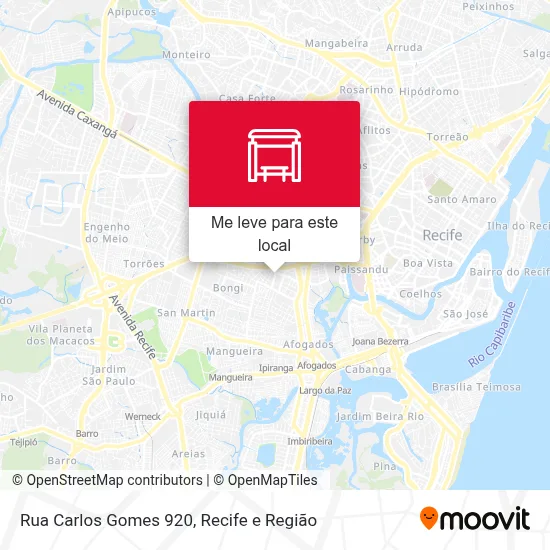 Rua Carlos Gomes 920 mapa