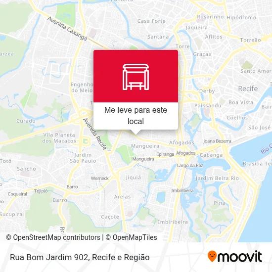 Rua Bom Jardim 902 mapa