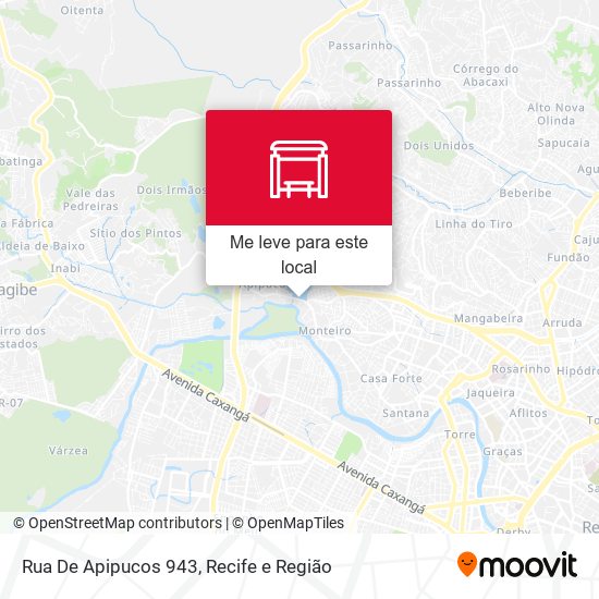 Rua De Apipucos 943 mapa