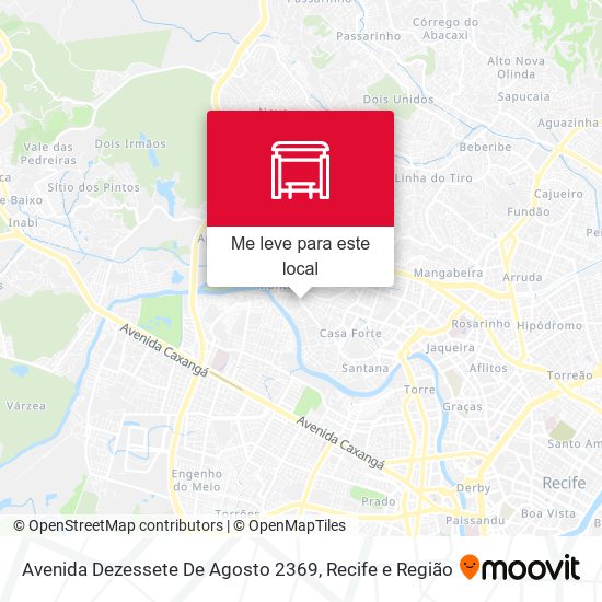 Avenida Dezessete De Agosto 2369 mapa