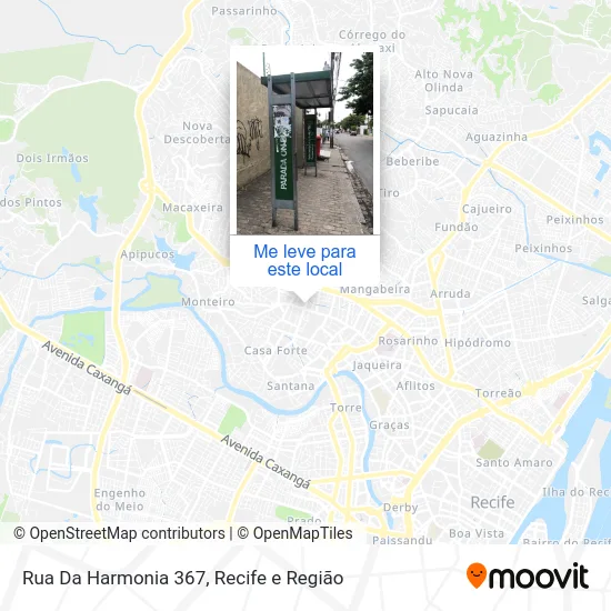 Rua Da Harmonia 367 mapa