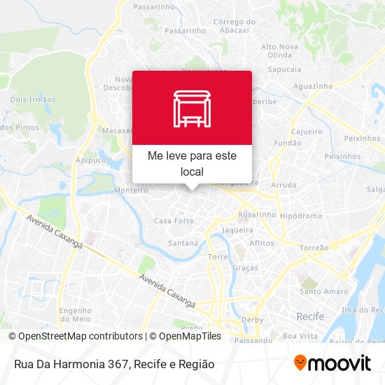 Rua Da Harmonia 367 mapa