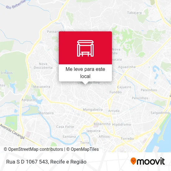 Rua S D 1067 543 mapa