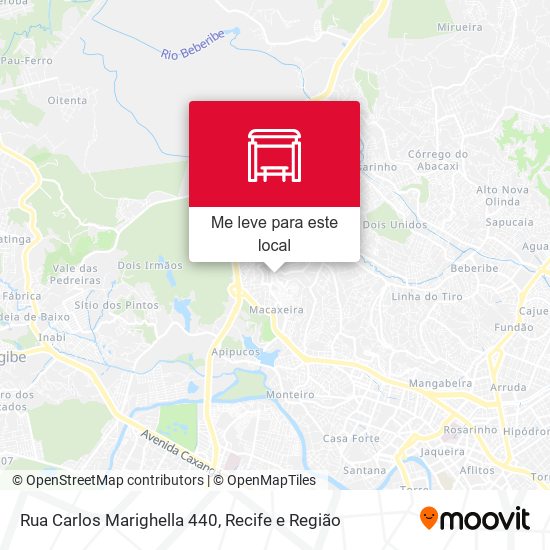 Rua Carlos Marighella 440 mapa