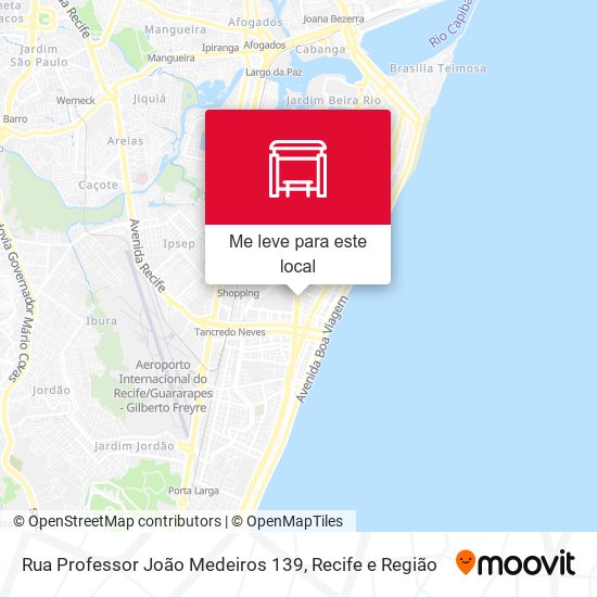 Rua Professor João Medeiros 139 mapa