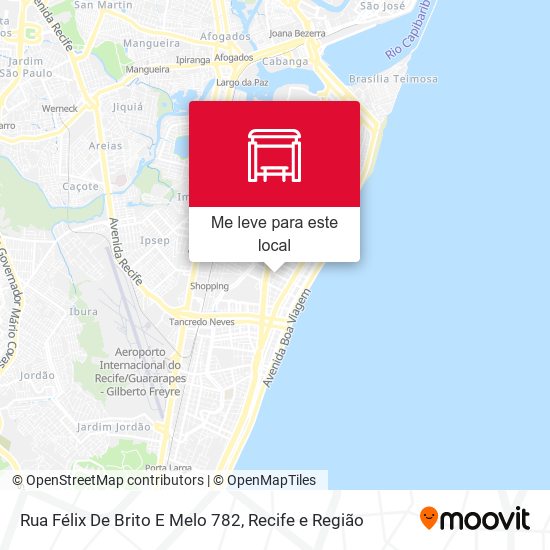 Rua Félix De Brito E Melo 782 mapa