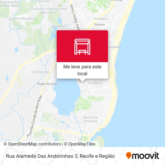 Rua Alameda Das Andorinhas 3 mapa