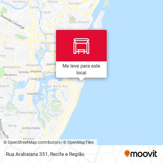 Rua Arabaiana 351 mapa