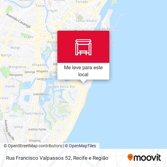 Rua Francisco Valpassos 52 mapa