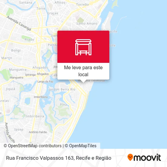 Rua Francisco Valpassos 163 mapa