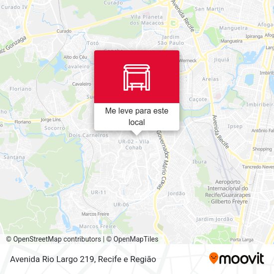 Avenida Rio Largo 219 mapa