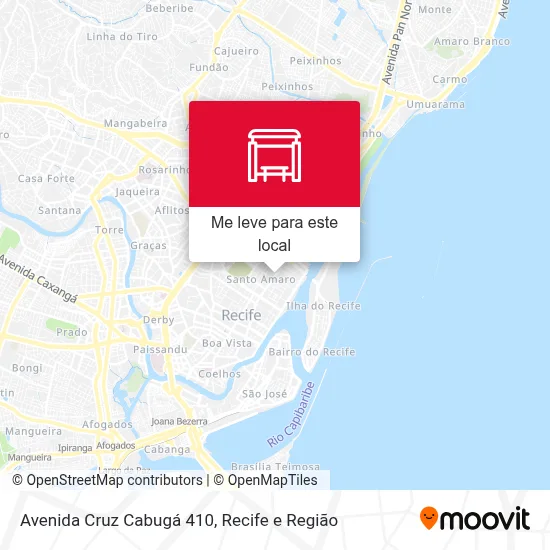 Avenida Cruz Cabugá 410 mapa