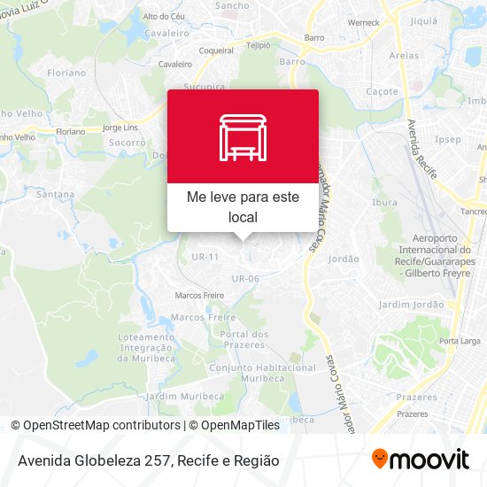 Avenida Globeleza 257 mapa