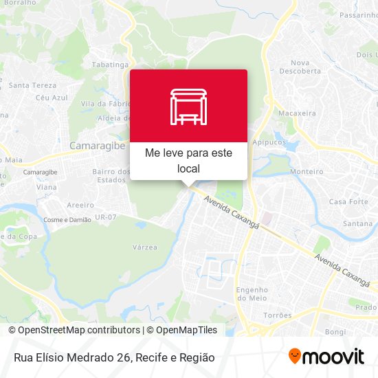 Rua Elísio Medrado 26 mapa