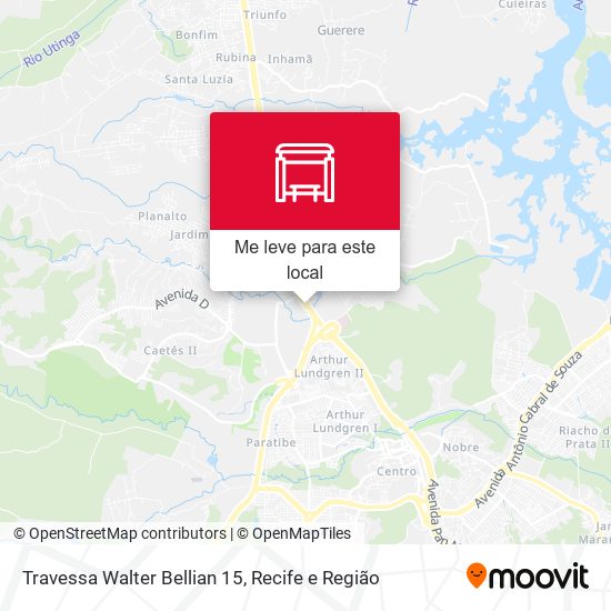 Travessa Walter Bellian 15 mapa