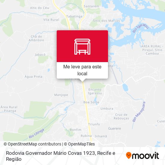 Rodovia Governador Mário Covas 1923 mapa