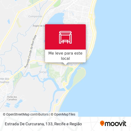Estrada De Curcurana, 133 mapa