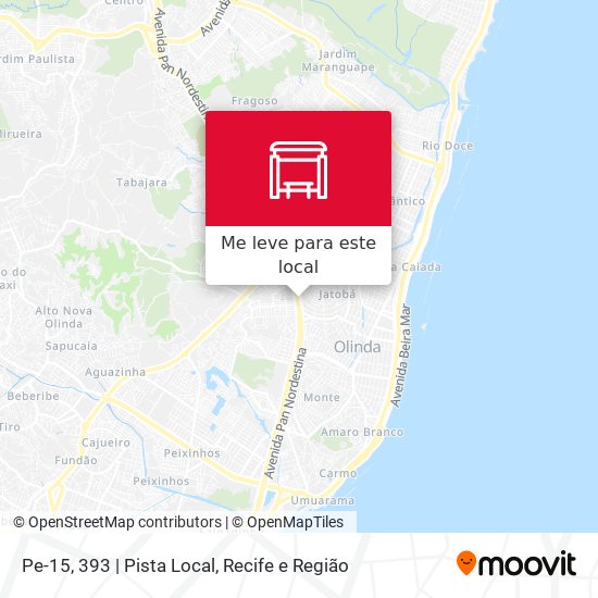 Pe-15, 393 | Pista Local mapa