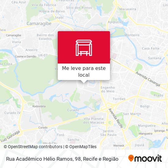 Rua Acadêmico Hélio Ramos, 98 mapa