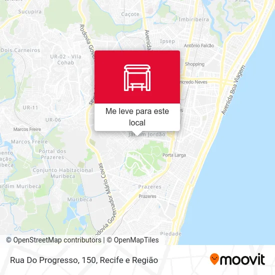 Rua Do Progresso, 150 mapa
