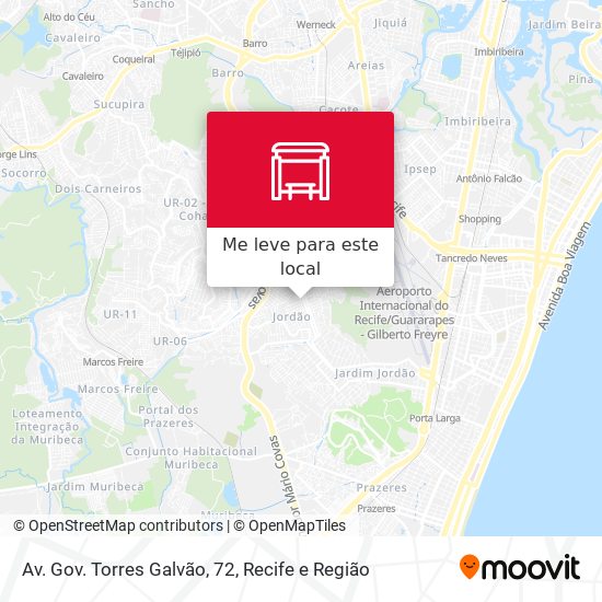 Av. Gov. Torres Galvão, 72 mapa