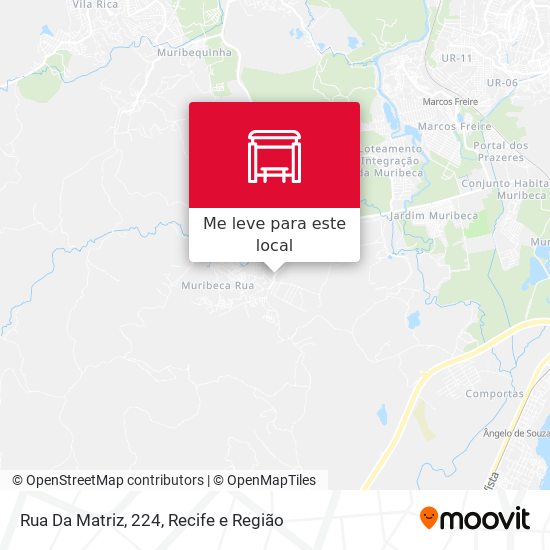 Rua Da Matriz, 224 mapa