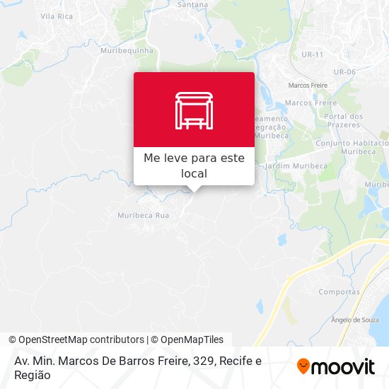 Av. Min. Marcos De Barros Freire, 329 mapa