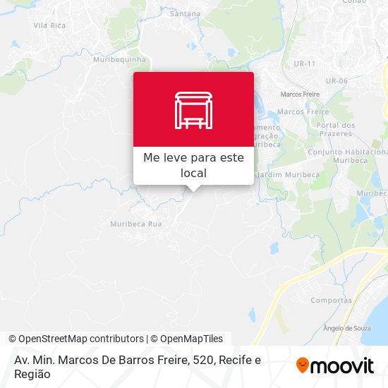 Av. Min. Marcos De Barros Freire, 520 mapa