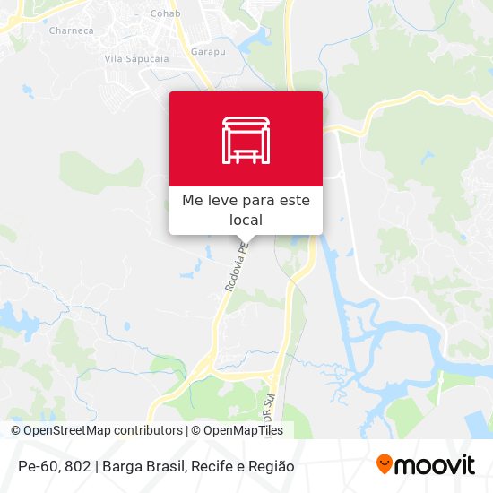 Pe-60, 802  | Barga Brasil mapa