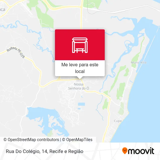 Rua Do Colégio, 14 mapa