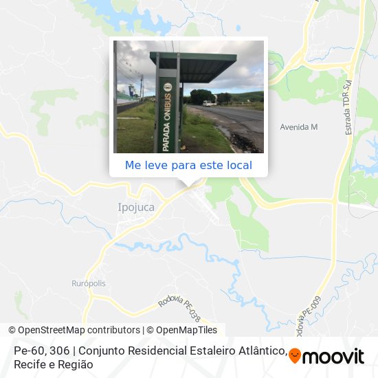 Pe-60, 306 | Conjunto Residencial Estaleiro Atlântico mapa