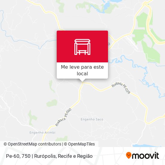 Pe-60, 750 | Rurópolis mapa