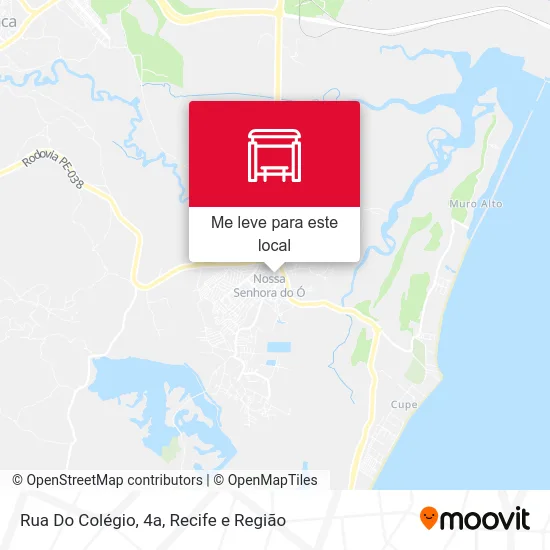 Rua Do Colégio, 4a mapa