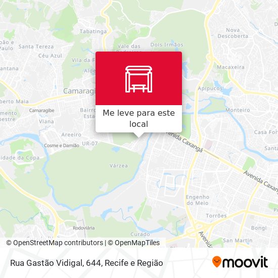 Rua Gastão Vidigal, 644 mapa
