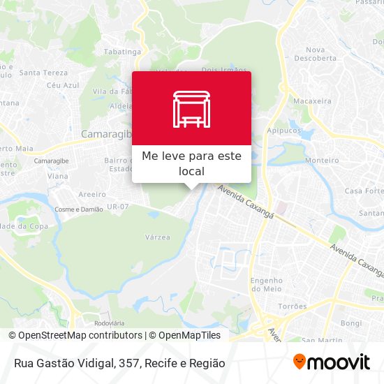 Rua Gastão Vidigal, 357 mapa