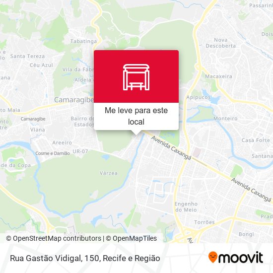 Rua Gastão Vidigal, 150 mapa