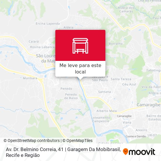 Av. Dr. Belmino Correia, 41 | Garagem Da Mobibrasil mapa