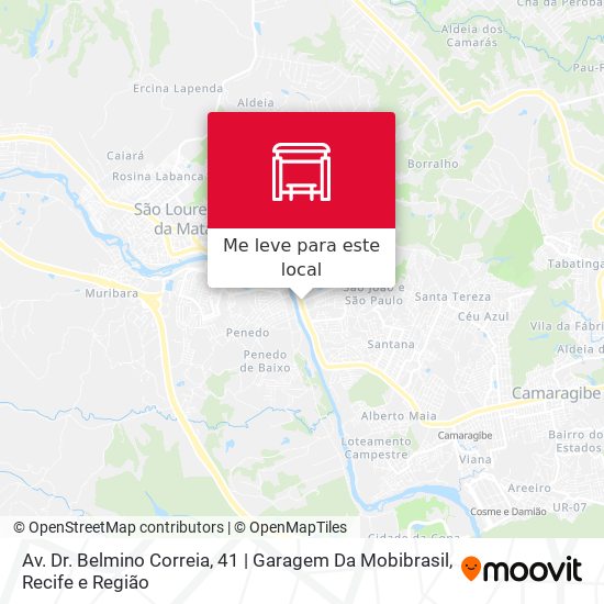 Av. Dr. Belmino Correia, 41 | Garagem Da Mobibrasil mapa