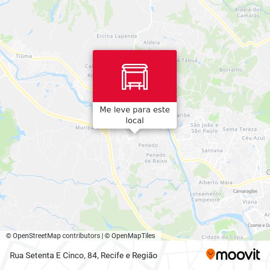 Rua Setenta E Cinco, 84 mapa