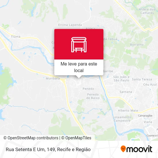 Rua Setenta E Um, 149 mapa